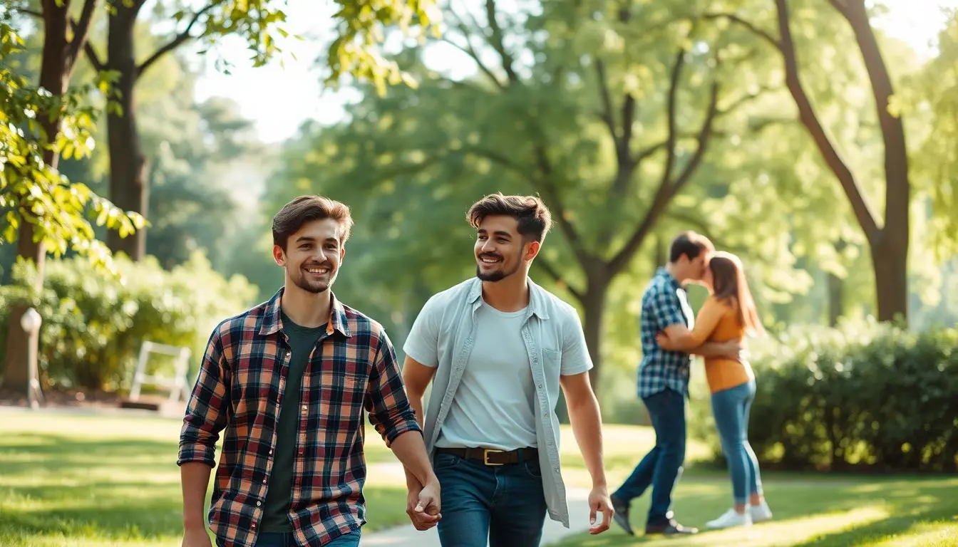 jovens-gays-de-mãos-dadas